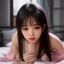 用户小静姐头像，绿色系女性卡通头像